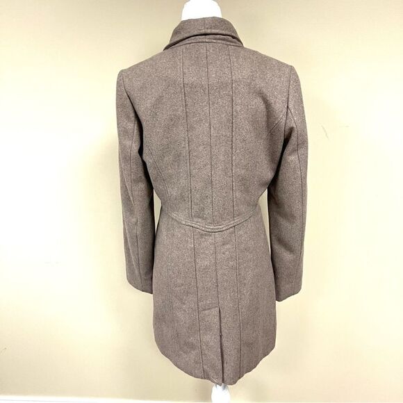 Merona beige/oatmeal color wool blend jacket size S/P - Picture 9 of 12